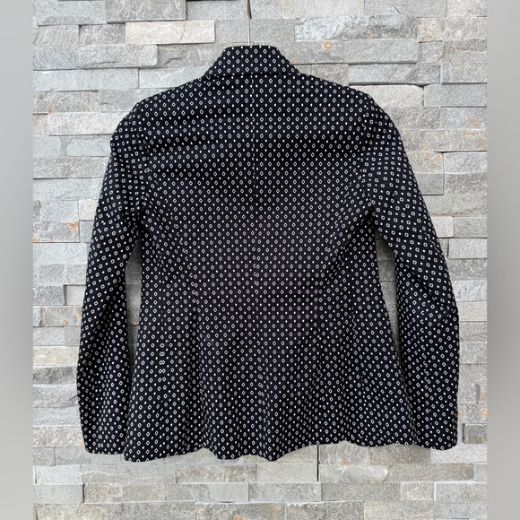 Ter De Caractere Black and White Blazer and Pant Suit Set 2 - Picture 5 of 15